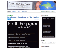 Tablet Screenshot of earthemperor.com